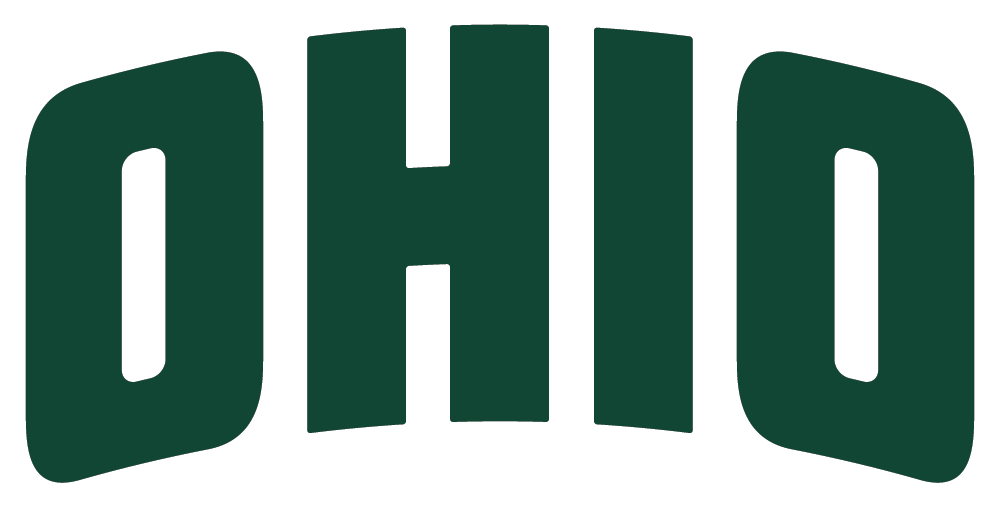 Arched OHIO logo Athletics