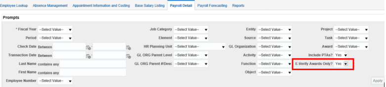 screenshot of e-verify prompt