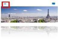 Screenshot example of Hamburger Icon