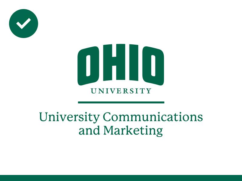 Ohio University Logo - Unit Lockup Acceptable Use
