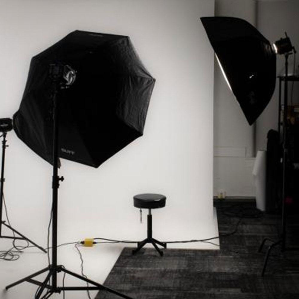 Professional portrait studio in the University Communications and Marketing office