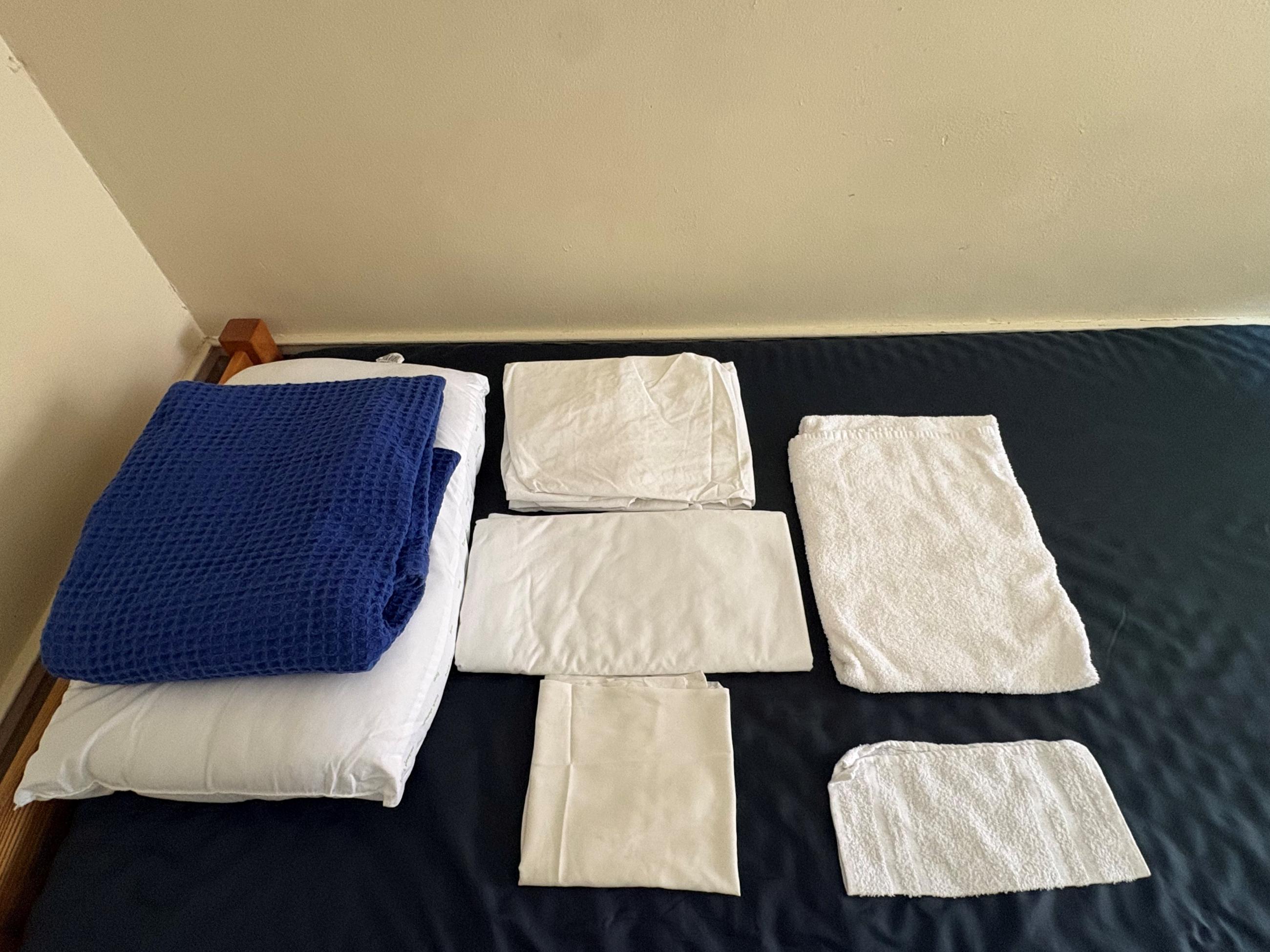 linen packet for guest housing