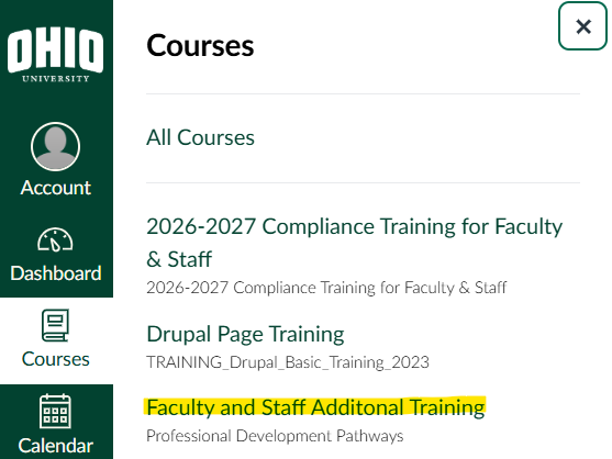 PCard Training Location