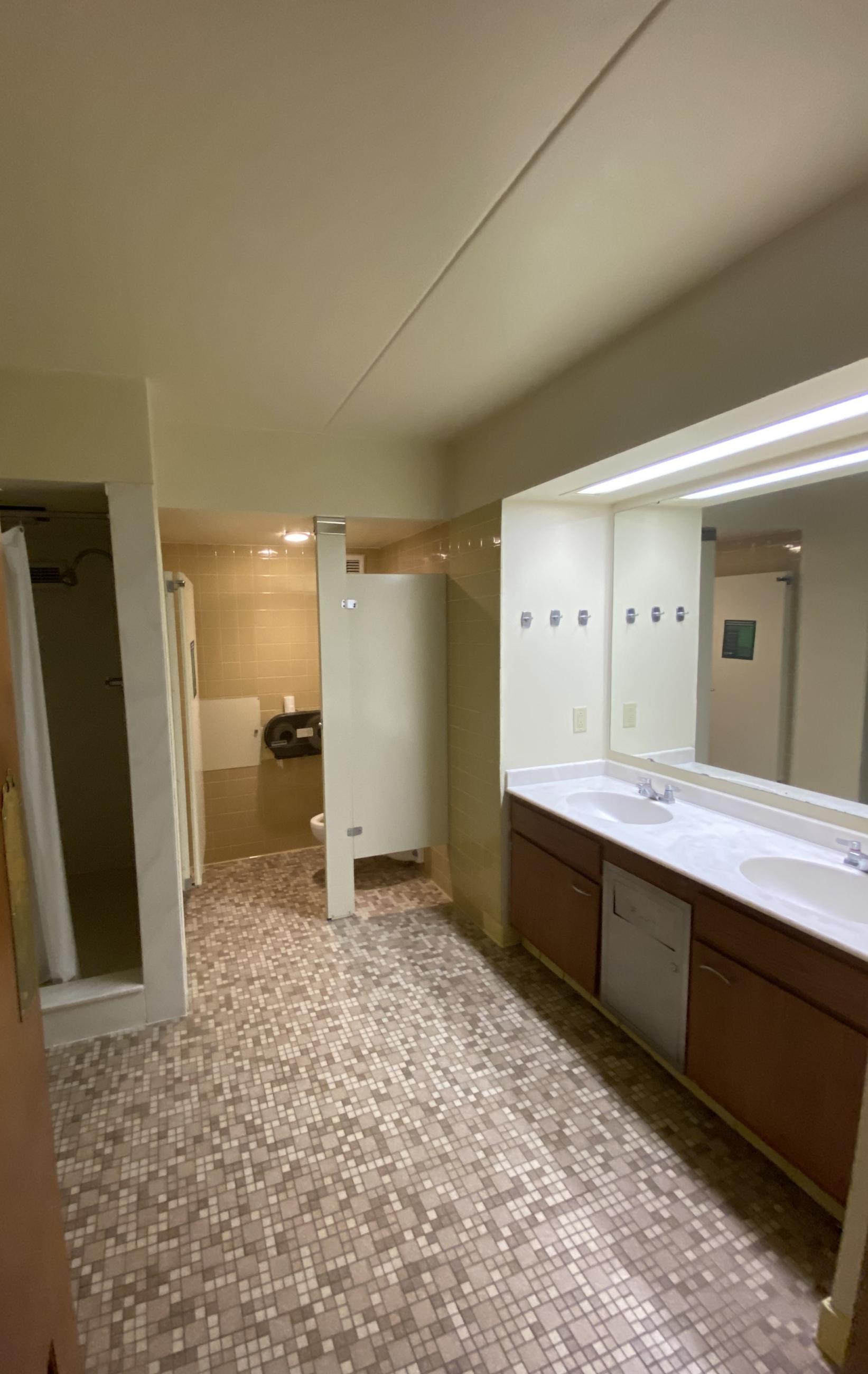 Mod style bathroom