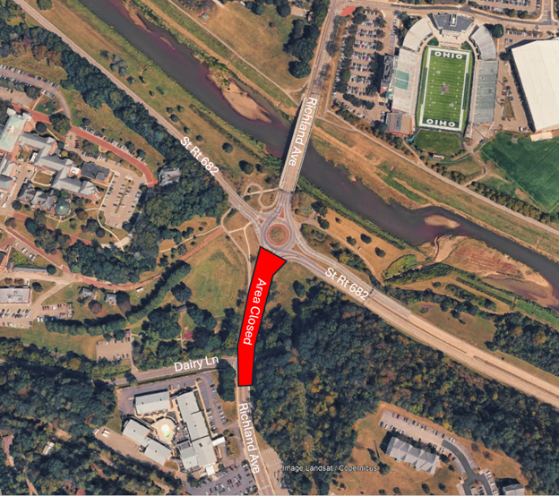 Richland Dairy Lane Closure