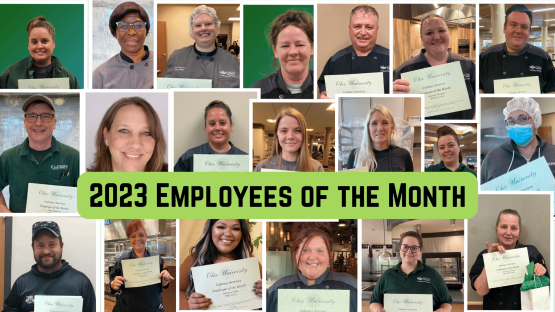 collage of employee of the month winners