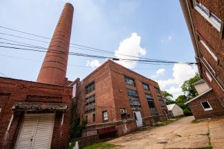 Photo of the Heating Plant at Ridges Building 33