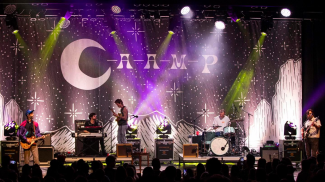 Caamp performs at the Music Industry Summit