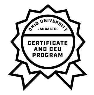 Certificates and CEU Coursework