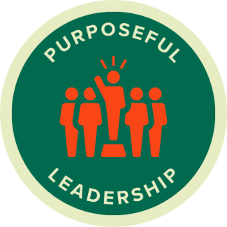 Purposeful Leadership badge