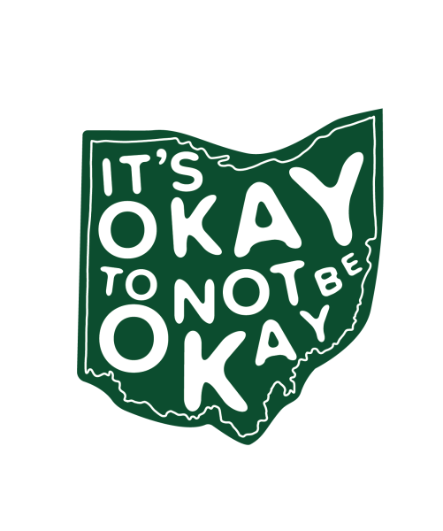 Its Okay to Not Be Okay in Ohio Shape image placeholder