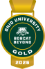 Gold Bobcat Beyond badge, 2026
