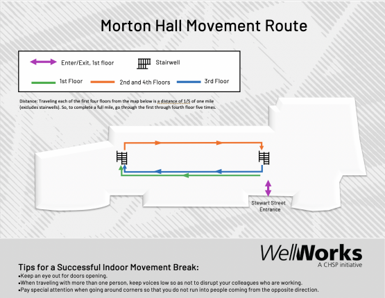 Morton Hall Indoor Movement Map
