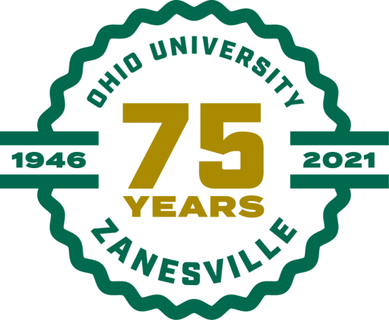 Zanesville 75th logo