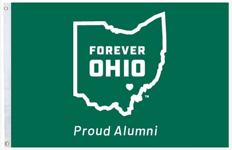 Forever OHIO logo with Proud Alumni text below state