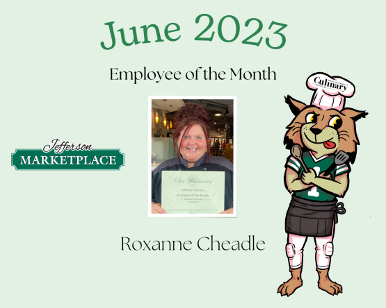 June 2023 Employee of the Month Culinary Services