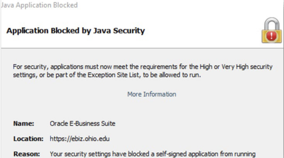 Oracle E-Business Suite (EBIZ) forms