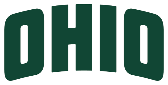 Arched OHIO logo Athletics