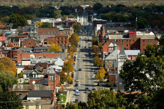 Aerial Photo of Chillicothe, Ohio