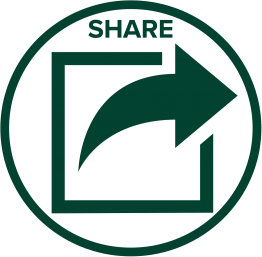 Share icon, arrow coming out of a square