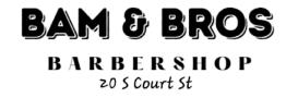 Bam & Bros Barbershop logo