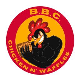 B.B.C. Chicken N' Waffles Logo