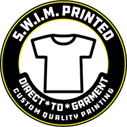 Swimprinted logo