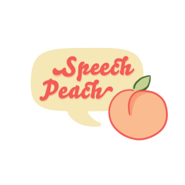 Speech Peach logo