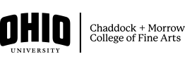 Chaddock + Morrow College of Fine Arts Logo