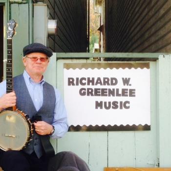 Richard W. Greenlee with Banjo