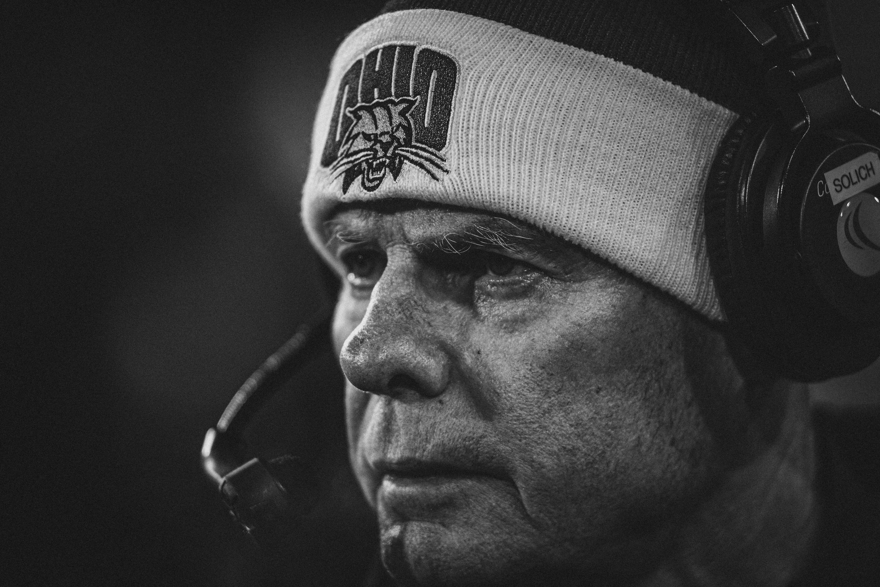 A staple on the OHIO sidelines for 15 seasons, Frank Solich is now the all-time wins leader of the MAC. Photo by Eli Burris
