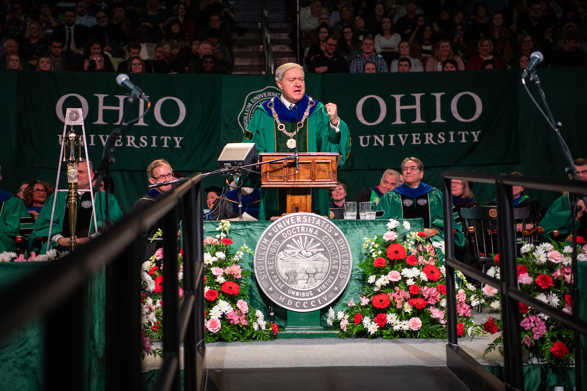 Ohio University to honor 2020 graduates with inperson commencement