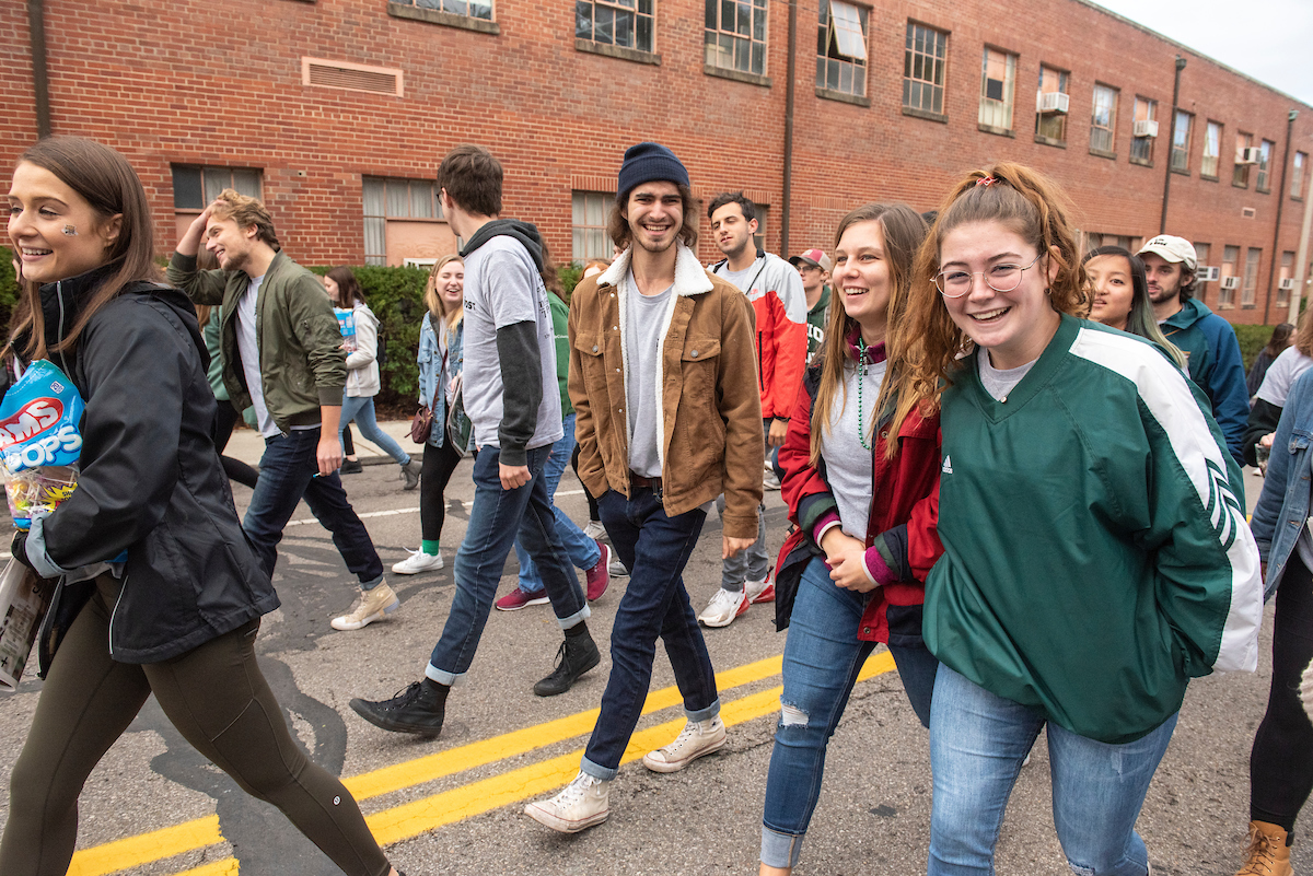OHIO welcomed students back for Homecoming in 2019.