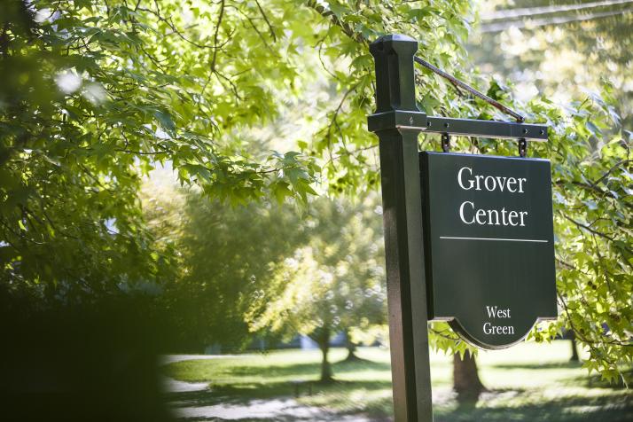 Grover Center Sign
