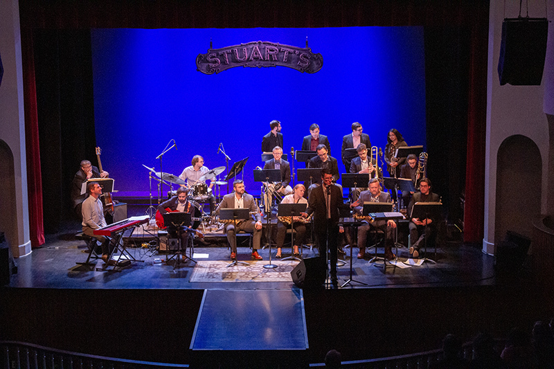 A photo from the Athens Jazz Festival at Stuart's Opera House