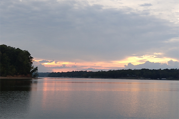 Sunset on Kentucky Lake