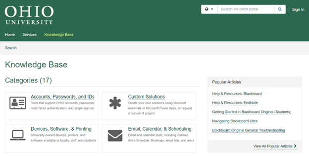 Technology Help Center expands help content, adds new features