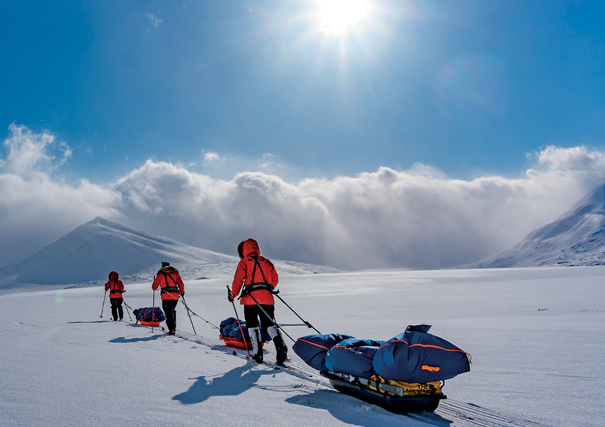 Ohio University graduate Nina Adanin and her fellow “Climate Sentinels” trek across 300 miles in the High Arctic.