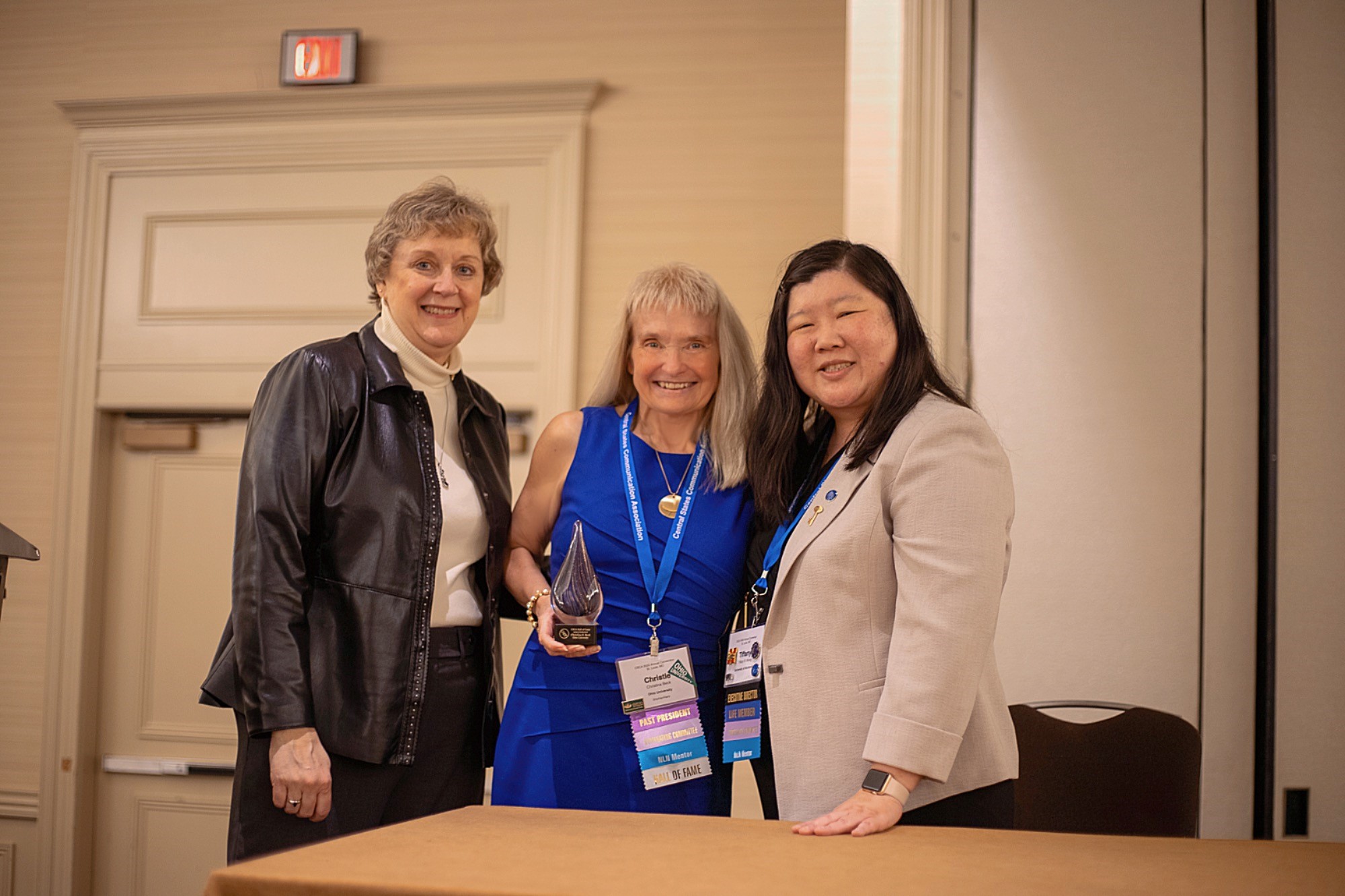 Dr. Debbie Ford, Dr. Christina Beck and Dr. Tiffany Wang