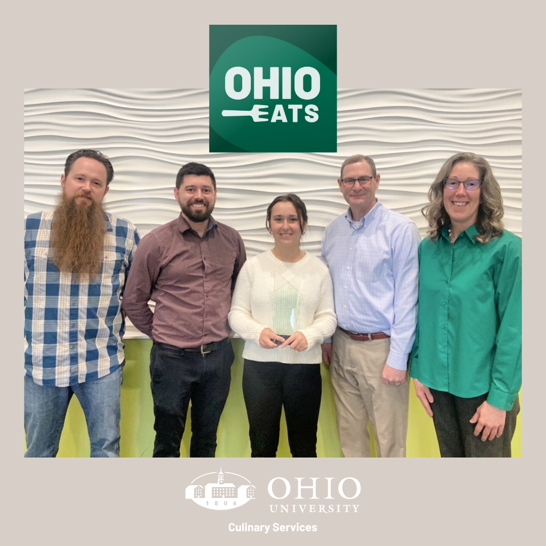 The members of the OHIO Eats App team