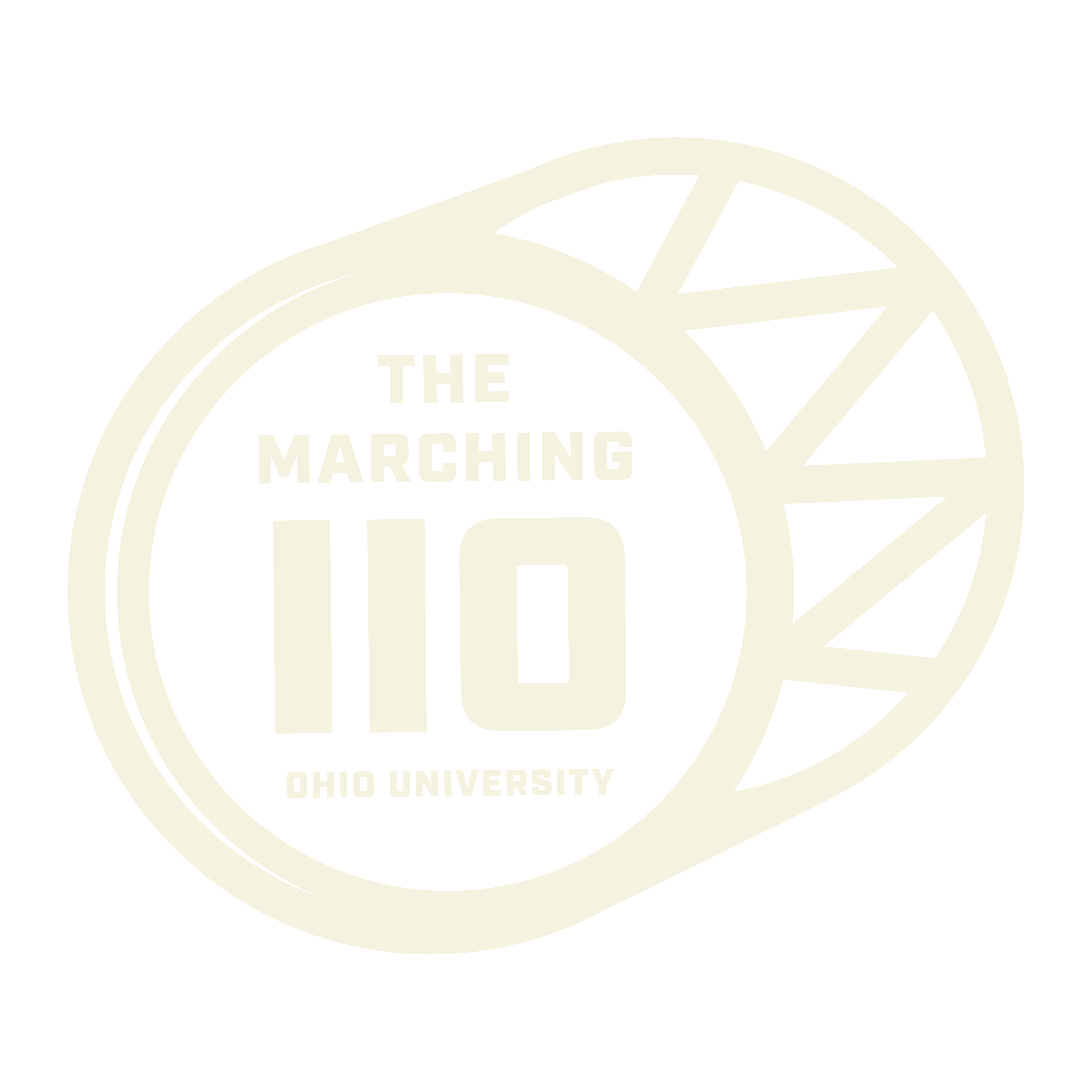 The Marching 110 Ohio University badge