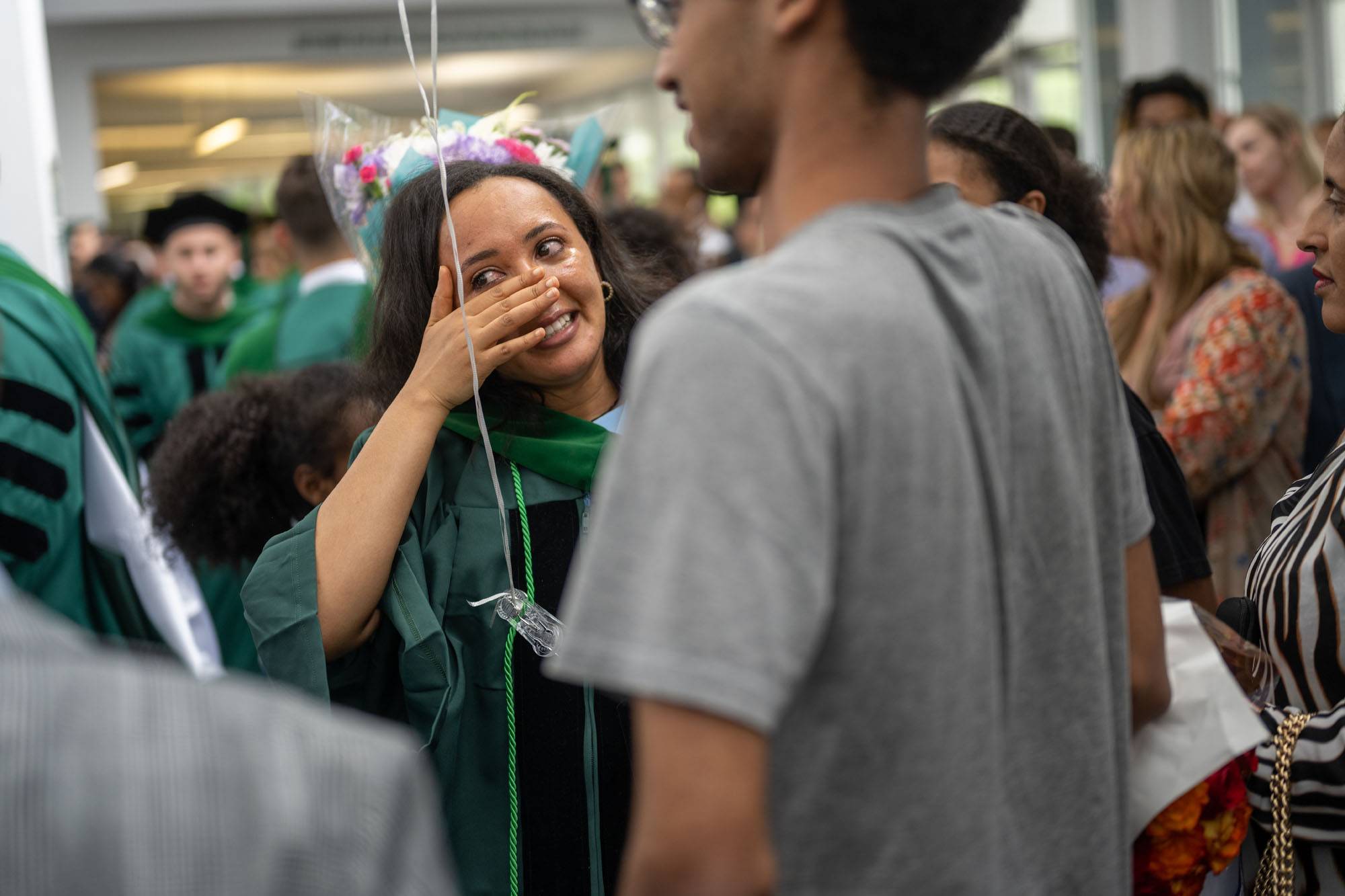 In all, 238 newly-minted Heritage College graduates departed the Convocation Center to make their mark as physicians. In the words of Commencement Speaker Tyree Winters, D.O., "Continue to change the world and do not let the cares of this world change you." 