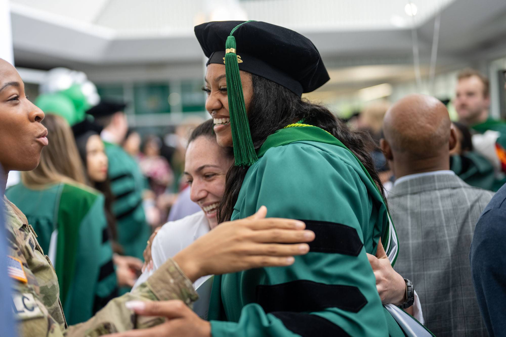 It was a day to celebrate the Heritage College graduates for, as Executive Dean Ken Johnson, D.O., said in his remarks, 