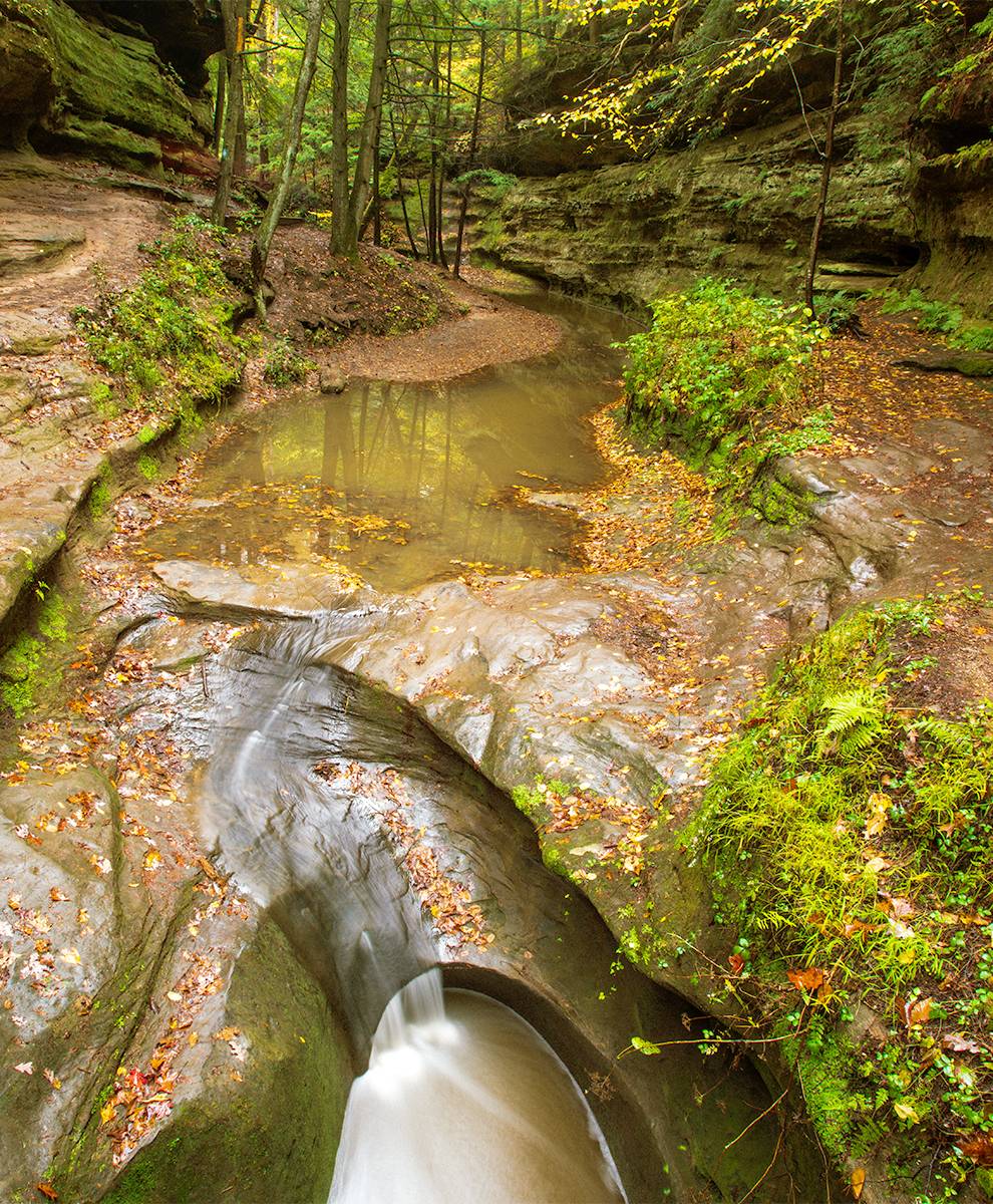Fall colors in the Hocking Hills