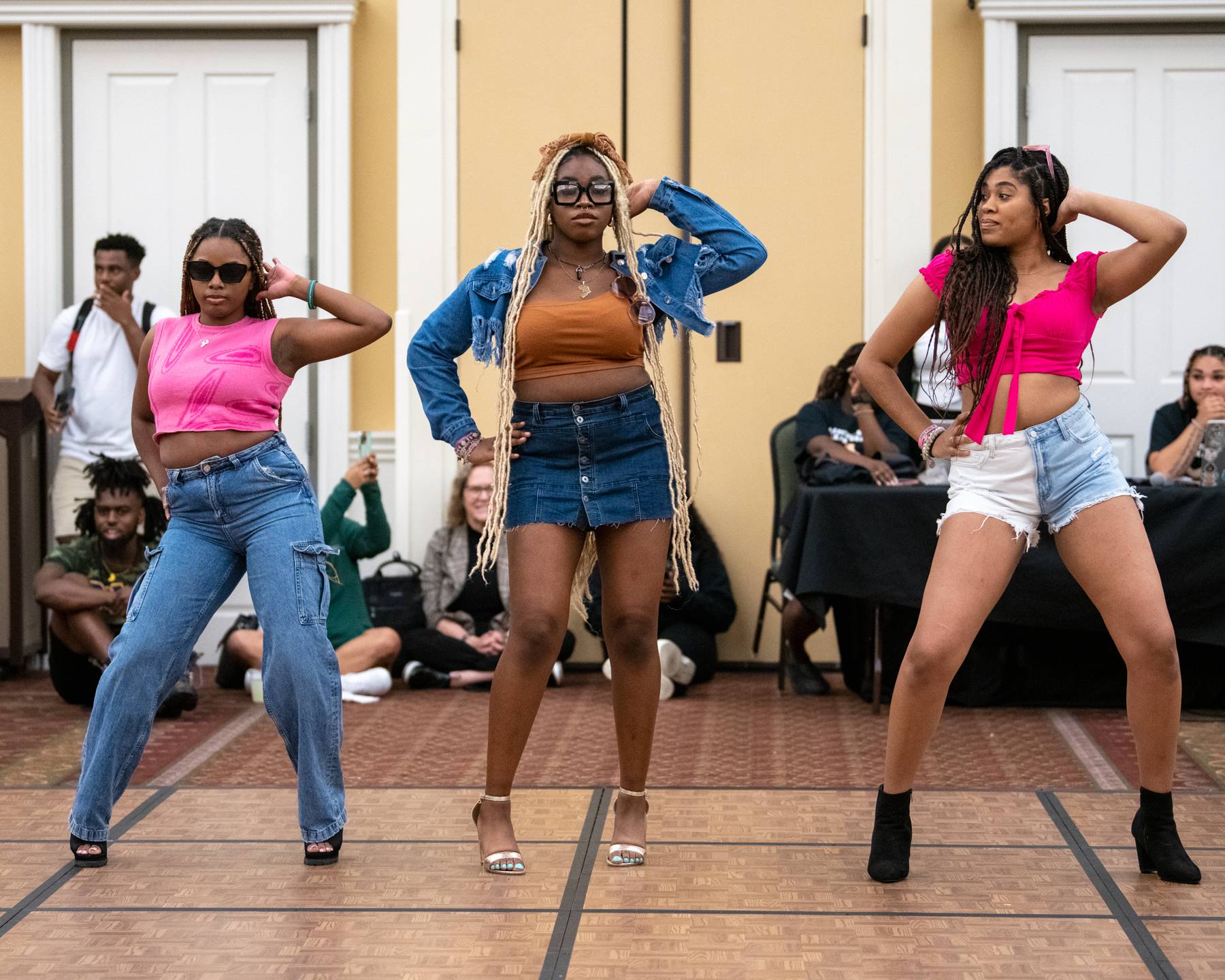 Students perform at the Multicultural Student Expo in the Baker Ballroom