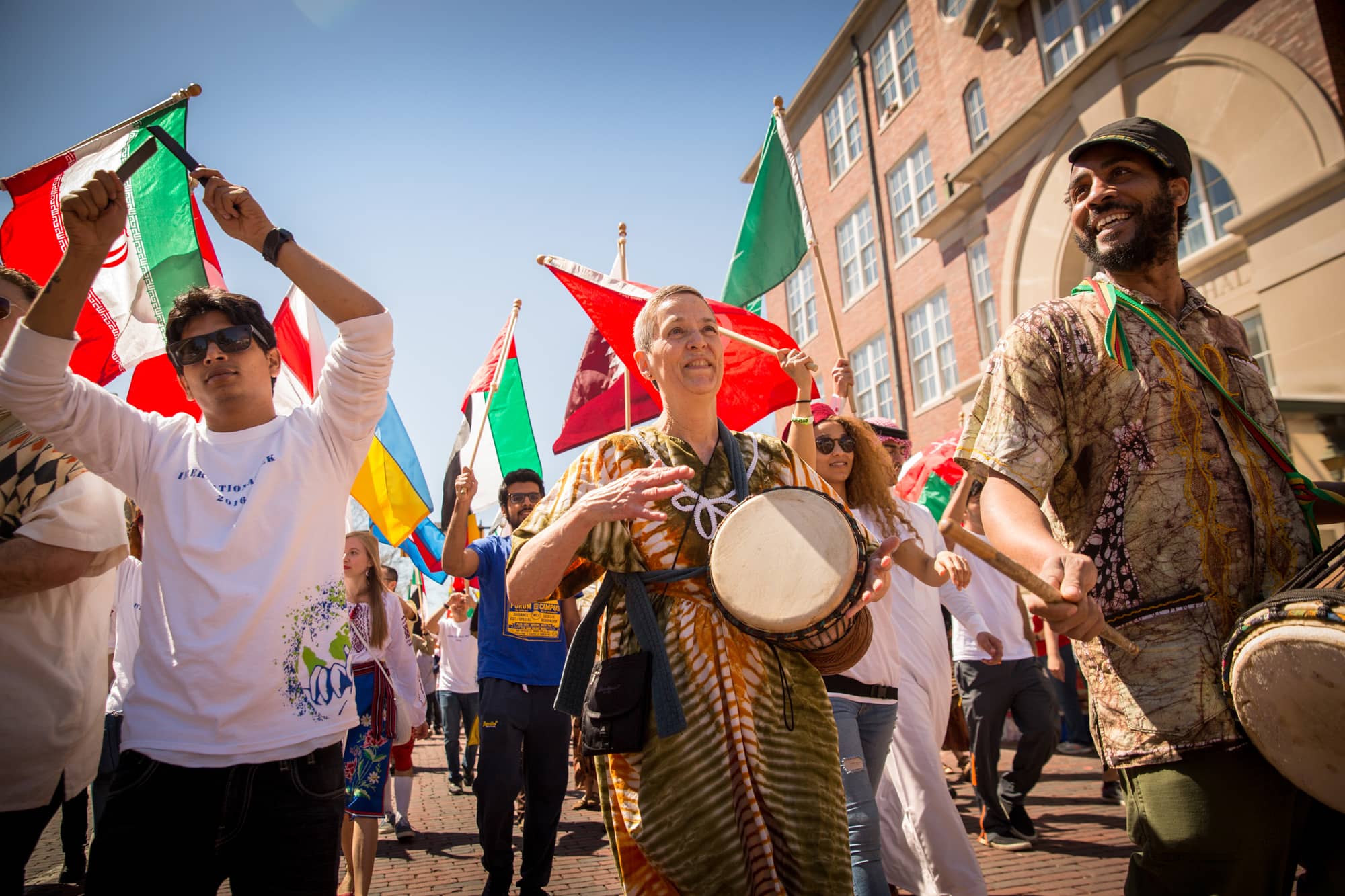 The Ohio University International Street Fair in uptown Athens celebrates the many international individuals in the community, allowing them to share their culture, food, stories, and history with fellow Athenians.