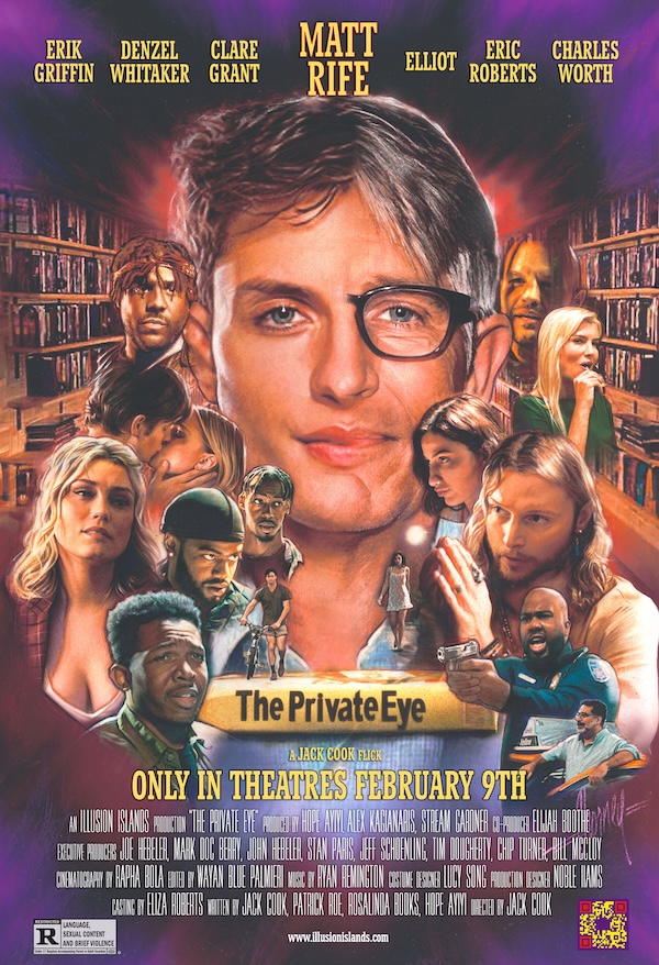 Movie poster for "The Private Eye"