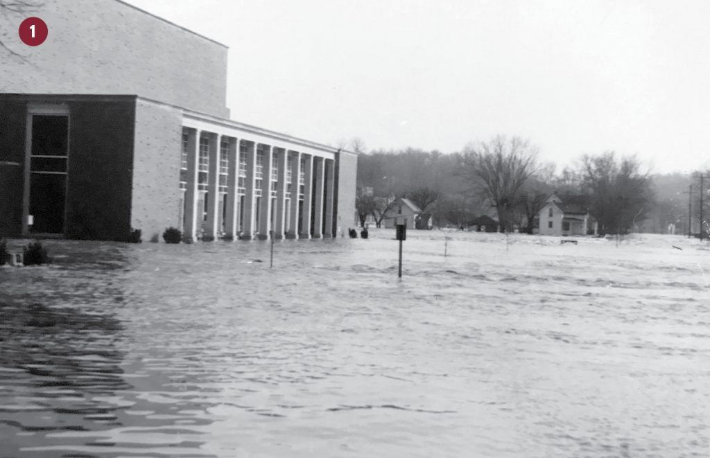 Grover 1964 flood, Athens Ohio