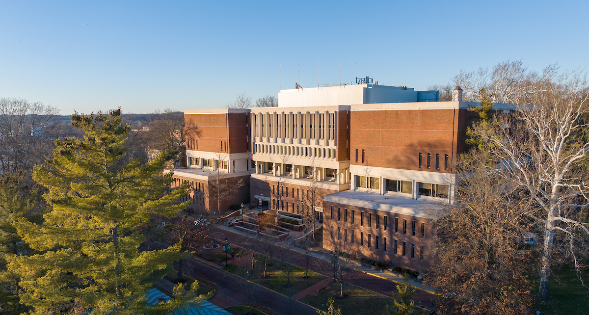 Alden Library at Ohio University