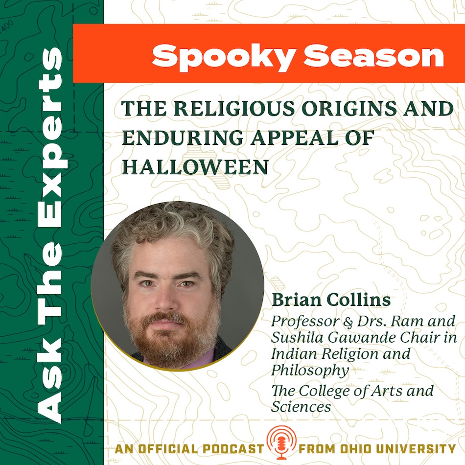 A graphic promoting the Ask the Experts podcast episode featuring Brian Collins